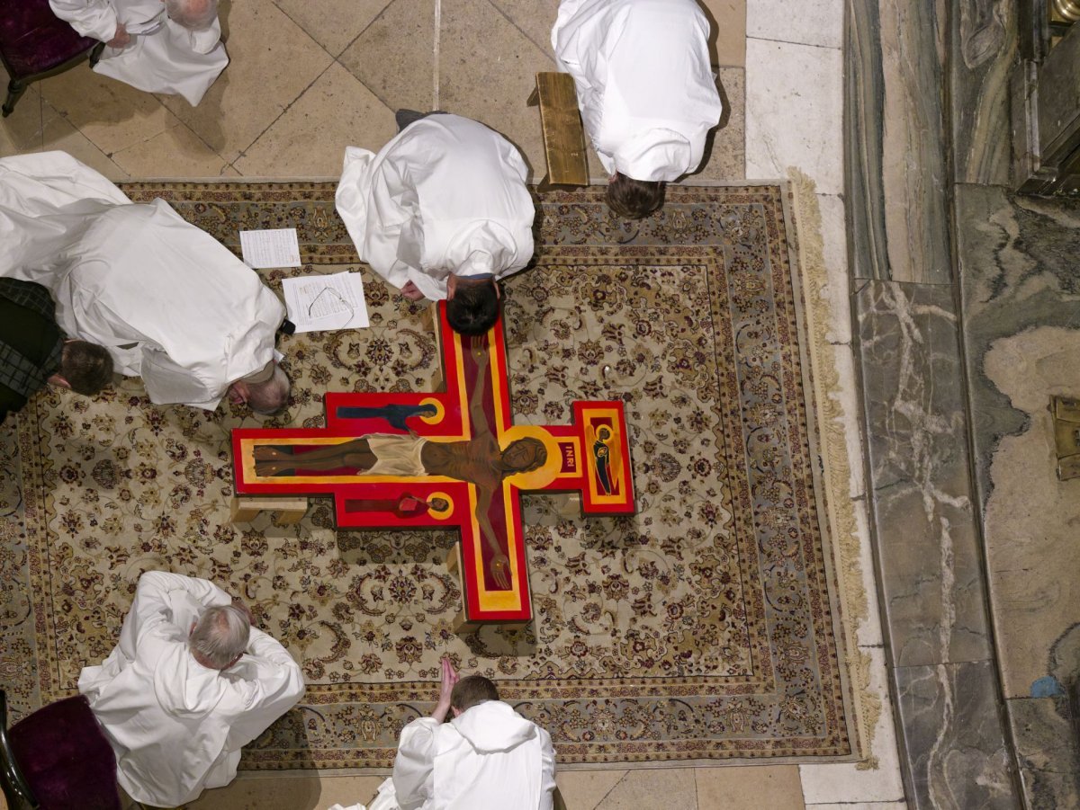 Prière du soir à Saint-Sulpice. © Yannick Boschat / Diocèse de Paris.