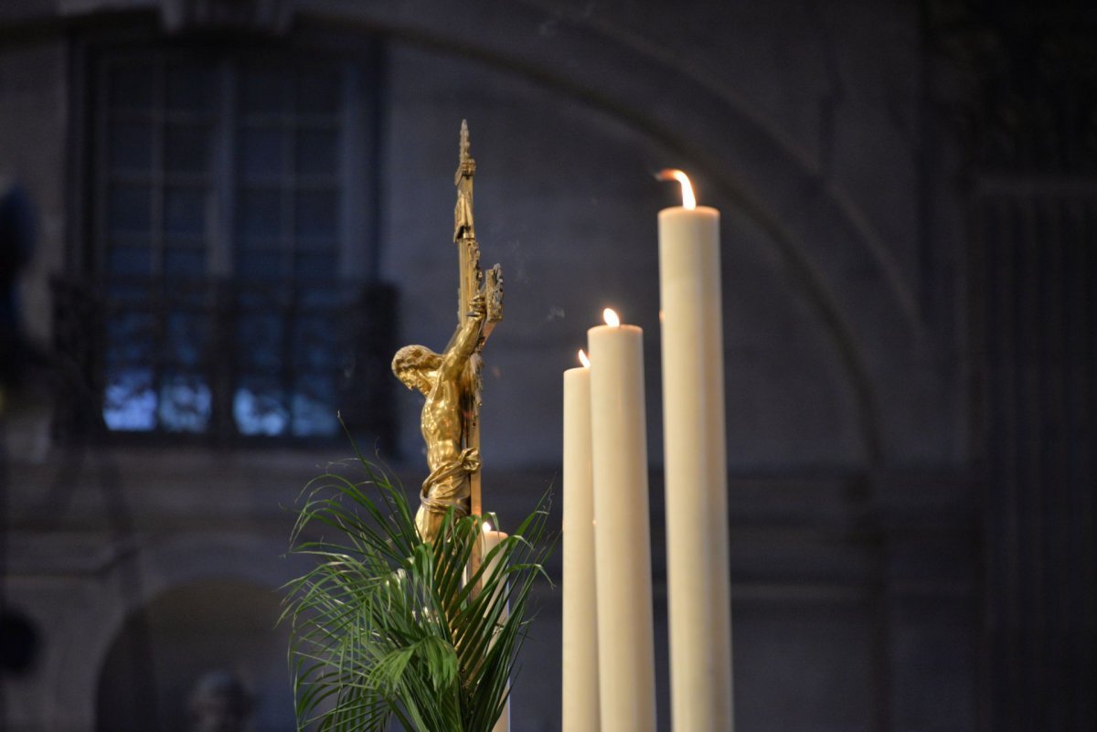 Messe chrismale 2023 à Saint-Sulpice. © Marie-Christine Bertin / Diocèse de Paris.