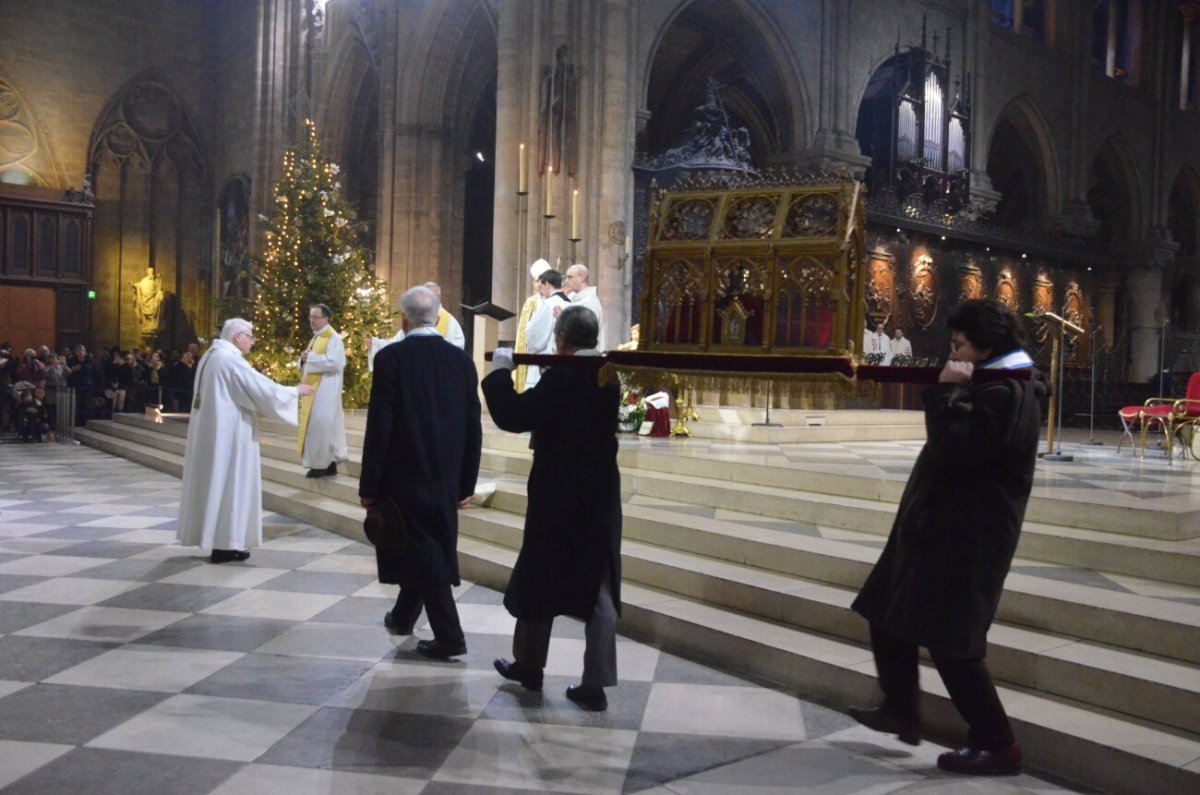 Neuvaine de sainte Geneviève. © Michel Pourny / Diocèse de Paris.