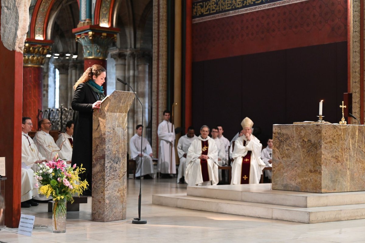 Ouverture de la phase de consultation du Concile provincial. © Marie-Christine Bertin / Diocèse de Paris.