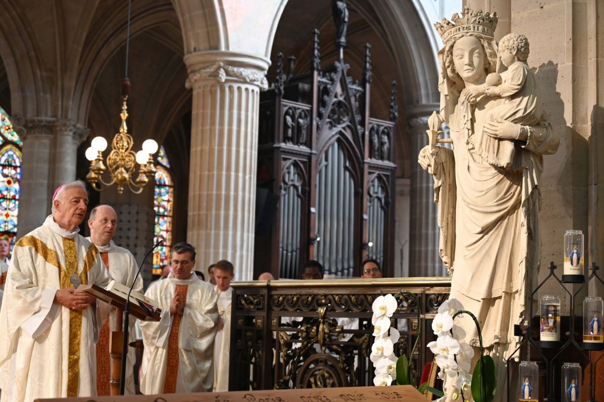 Messe de rentrée du Séminaire de Paris 2023. © Marie-Christine Bertin / Diocèse de Paris.