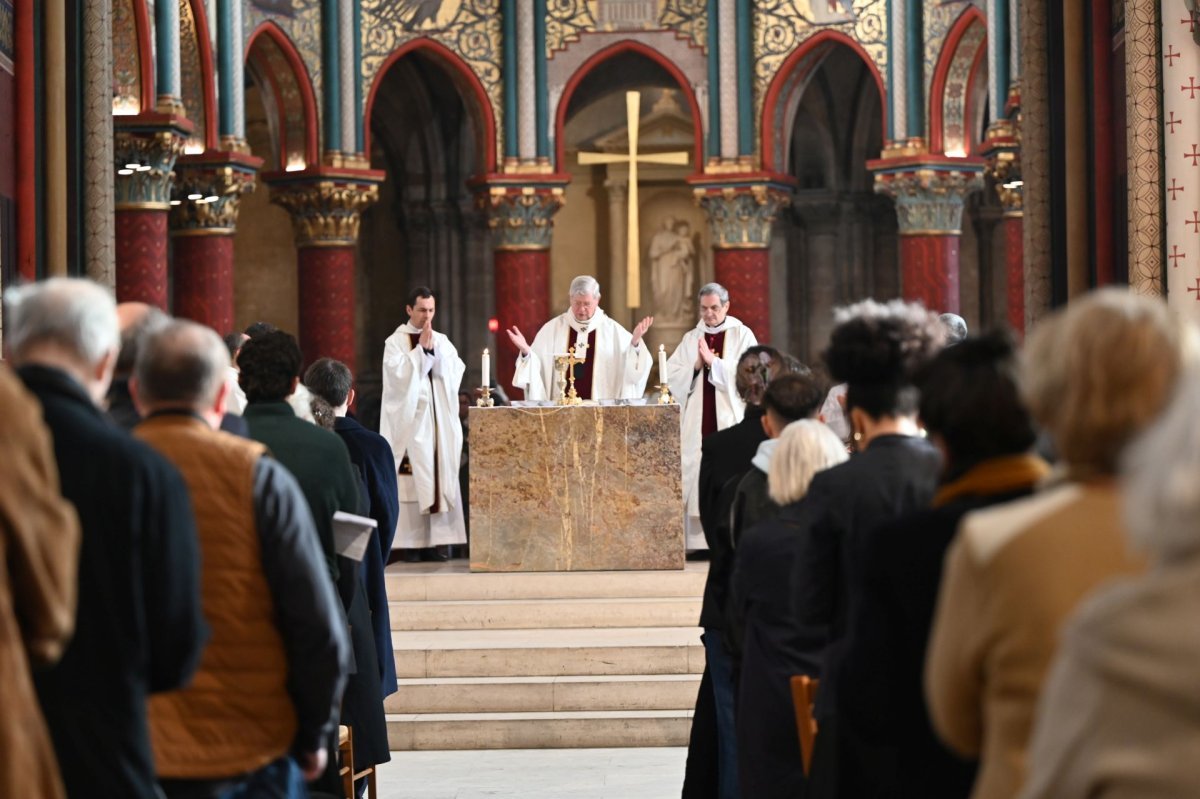 Ouverture de la phase de consultation du Concile provincial. © Marie-Christine Bertin / Diocèse de Paris.