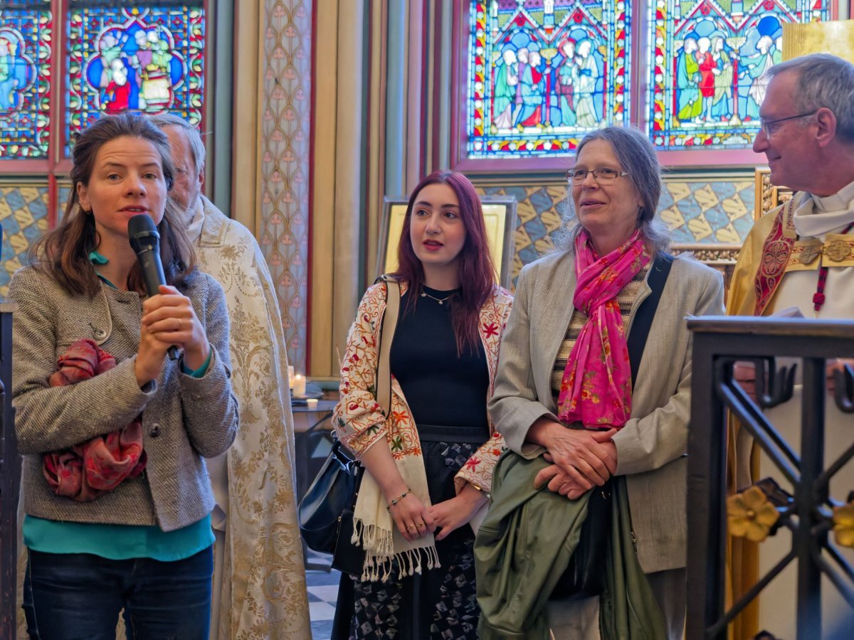 Bénédiction de la chapelle dédiée aux chrétiens d'orient à Notre-Dame (…). © Yannick Boschat / Diocèse de Paris.