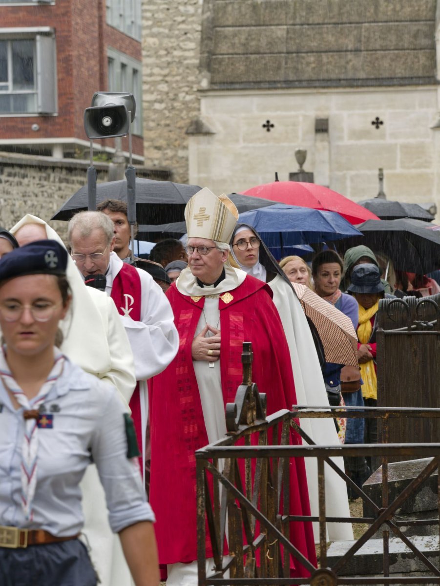 Canonisation des 16 Carmélites de Compiègne : Messe et prière à Picpus. © Yannick Boschat / Diocèse de Paris.