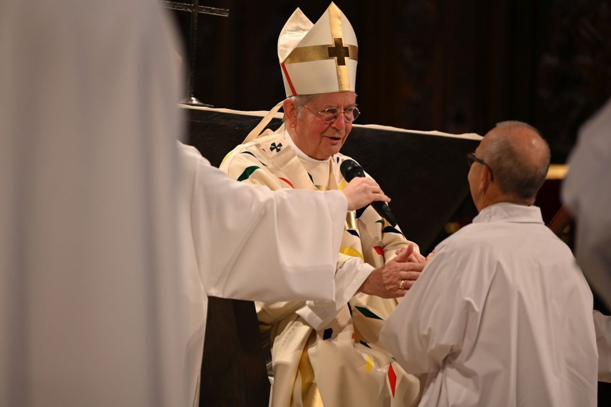 Ordinations des diacres permanents 2026. © Marie-Christine Bertin / Diocèse de Paris.