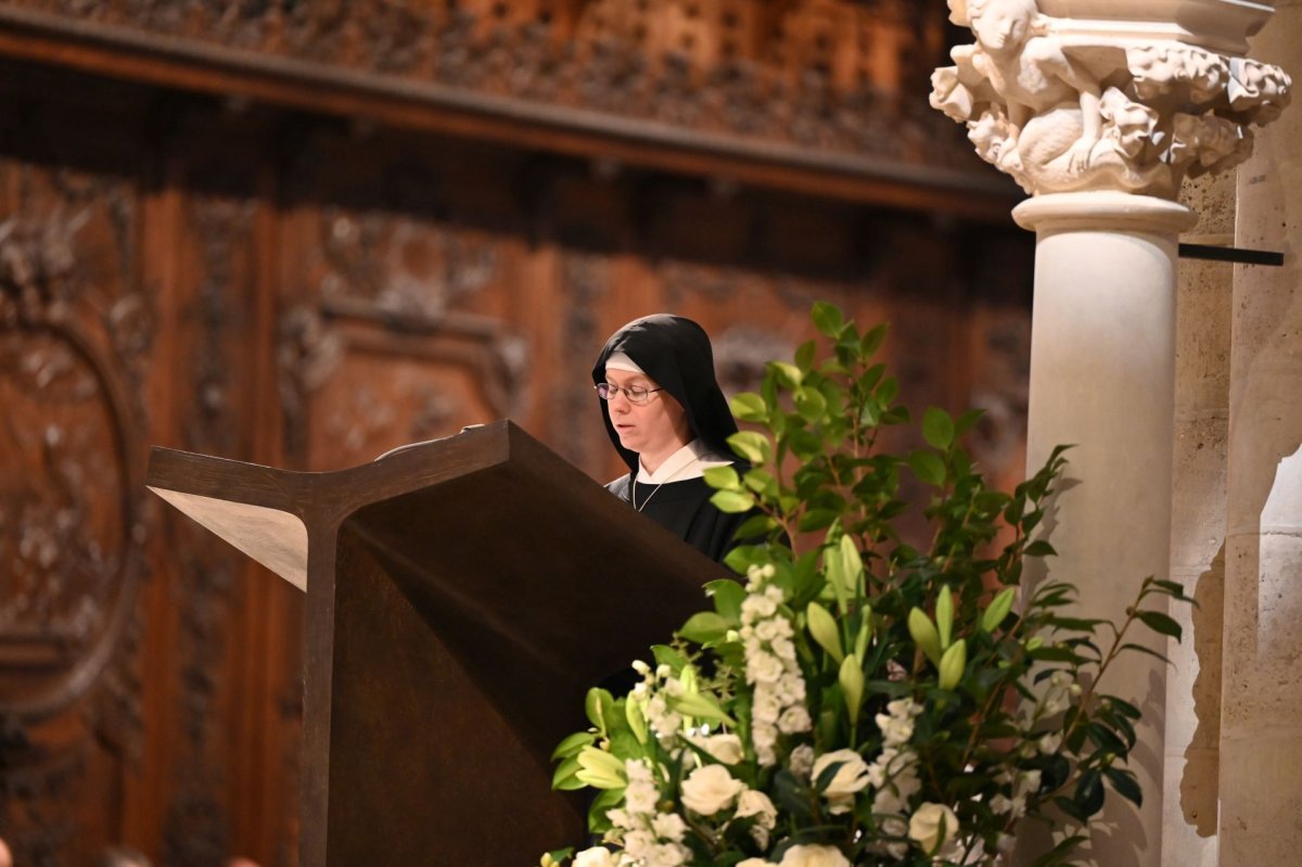 Messe pour les consacrés du diocèse de Paris 2024. © Marie-Christine Bertin / Diocèse de Paris.