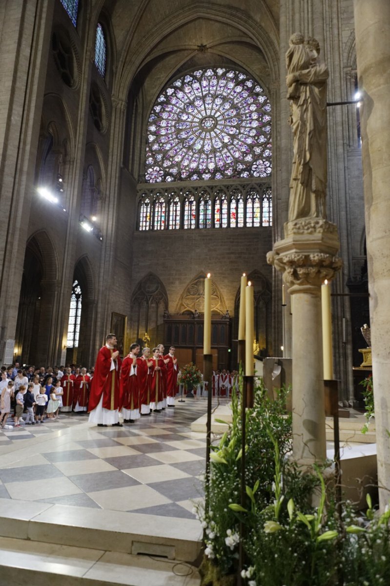 Prière mariale extraite de la liturgie maronite. © Yannick Boschat / Diocèse de Paris.