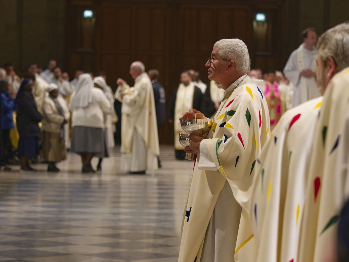 Messe chrismale 2025. © Yannick Boschat / Diocèse de Paris.