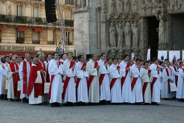 Appel des ordinands. © Armelle de Brichambaut.