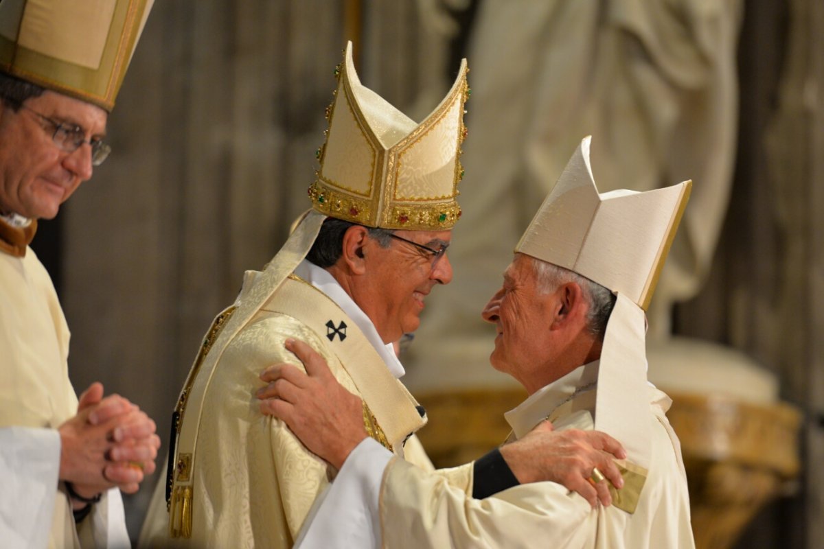 Ordination épiscopale de Mgr Philippe Marsset. © Marie-Christine Bertin / Diocèse de Paris.