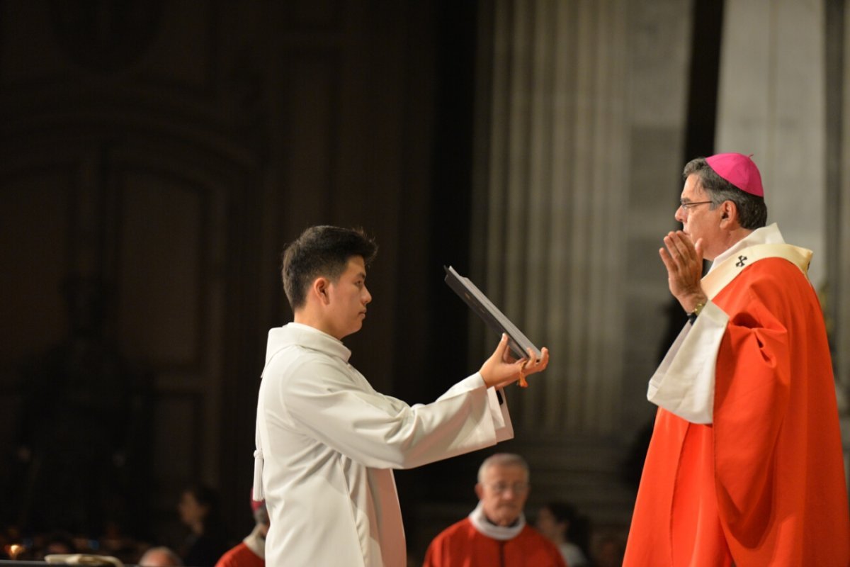 Confirmation d'adultes 2019. © Marie-Christine Bertin / Diocèse de Paris.