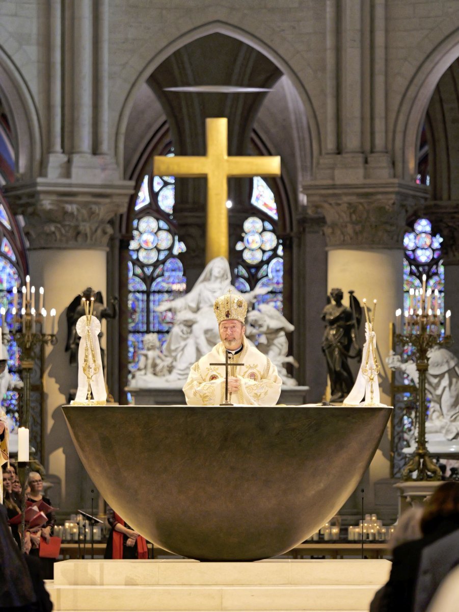 Divine Liturgie pour le bienheureux Cardinal Iuliu Hossu. © Yannick Boschat / Diocèse de Paris.