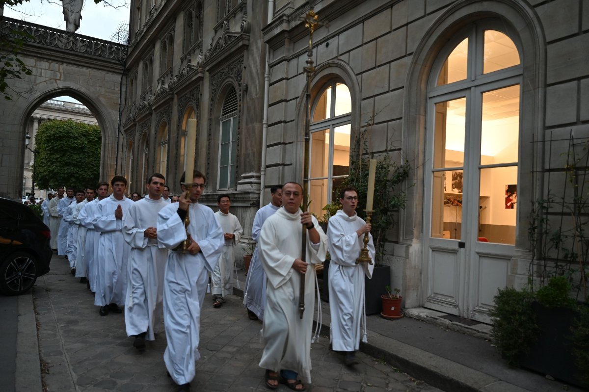 Messe de rentrée du Séminaire de Paris. © Marie-Christine Bertin / Diocese de Paris.