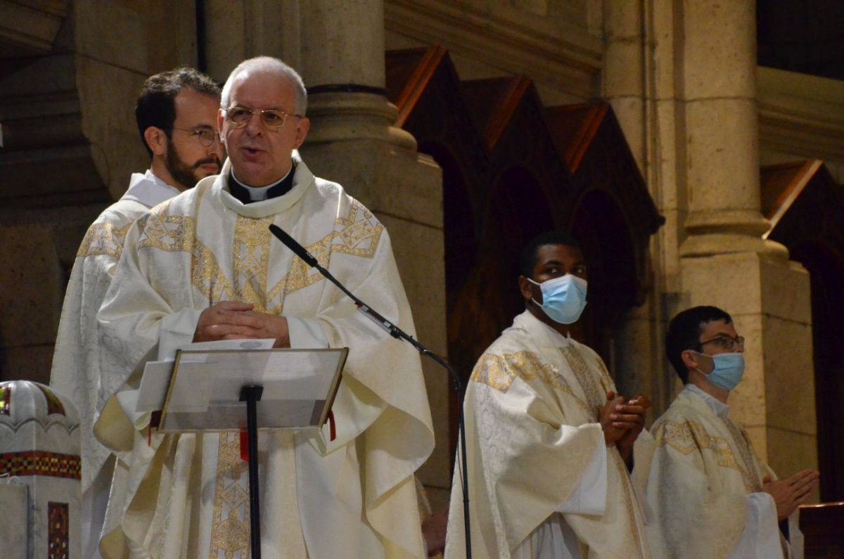 Messe des nouveaux prêtres au Sacré-Cœur de Montmartre. © Michel Pourny / Diocèse de Paris.