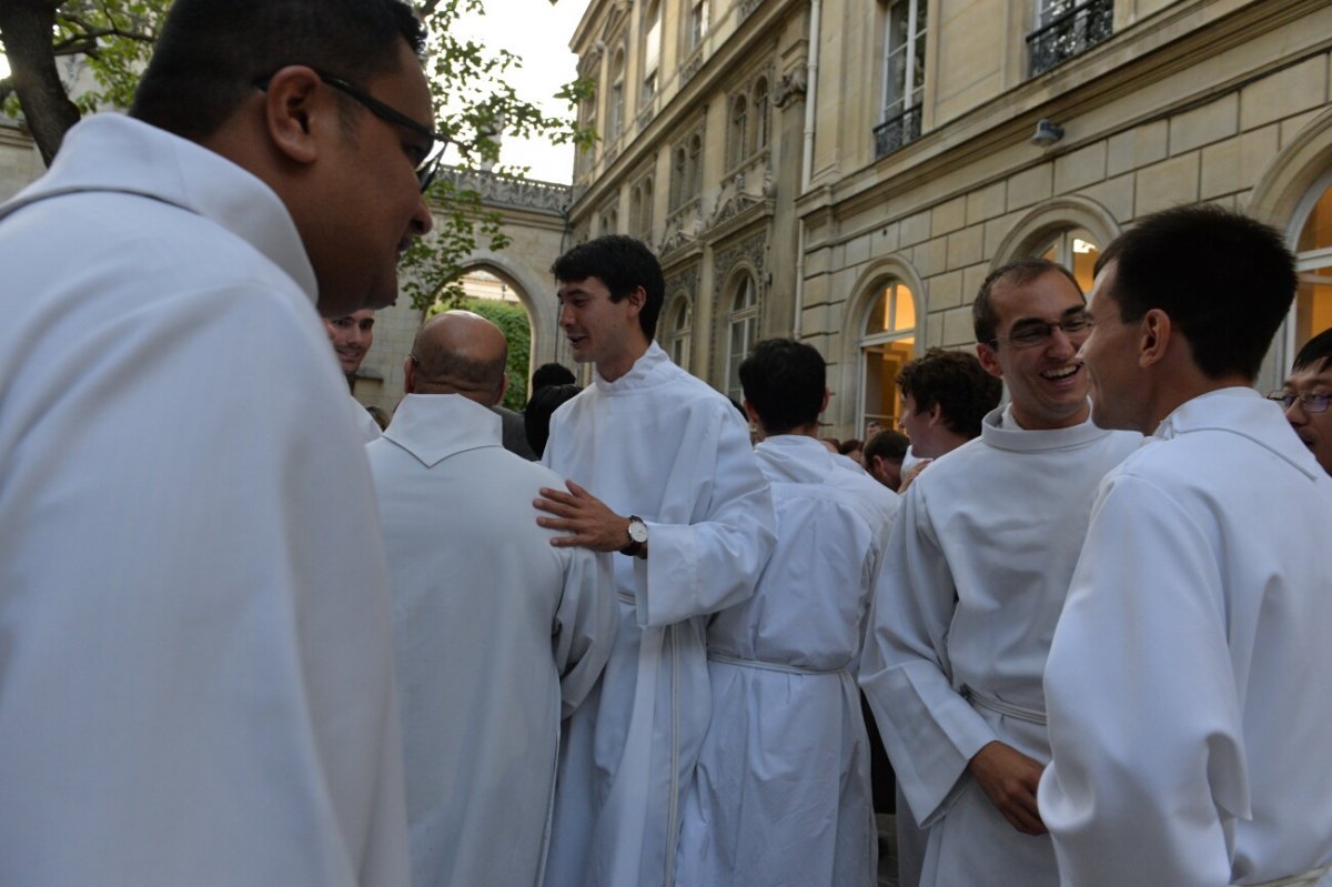 Messe de rentrée du Séminaire de Paris. © Marie-Christine Bertin / Diocèse de Paris.