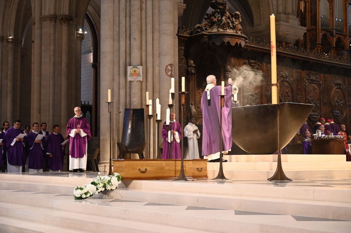 Obsèques du Cardinal André Vingt-Trois. © Marie-Christine Bertin / Diocèse de Paris.