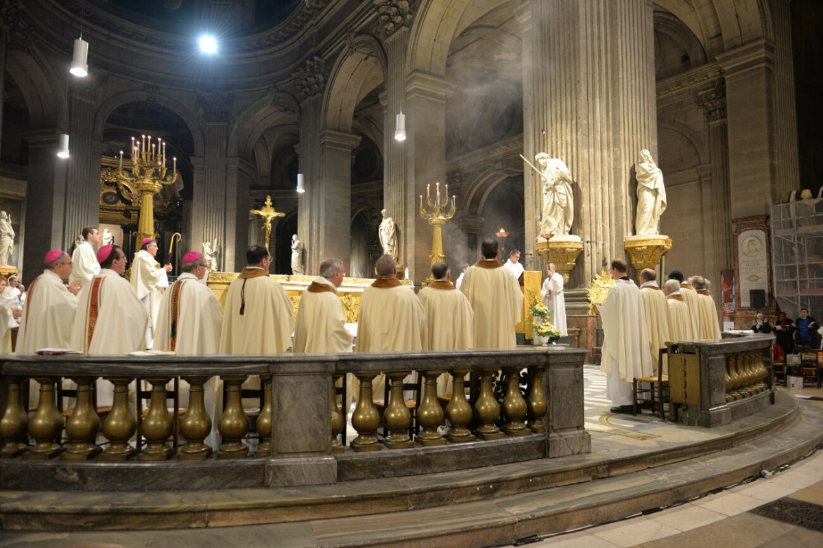 Messe des étudiants d'Île-de-France 2019. © Marie-Christine Bertin / Diocèse de Paris.