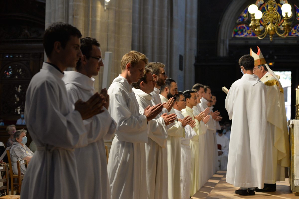 Messe de rentrée du Séminaire de Paris. © Marie-Christine Bertin / Diocèse de Paris.