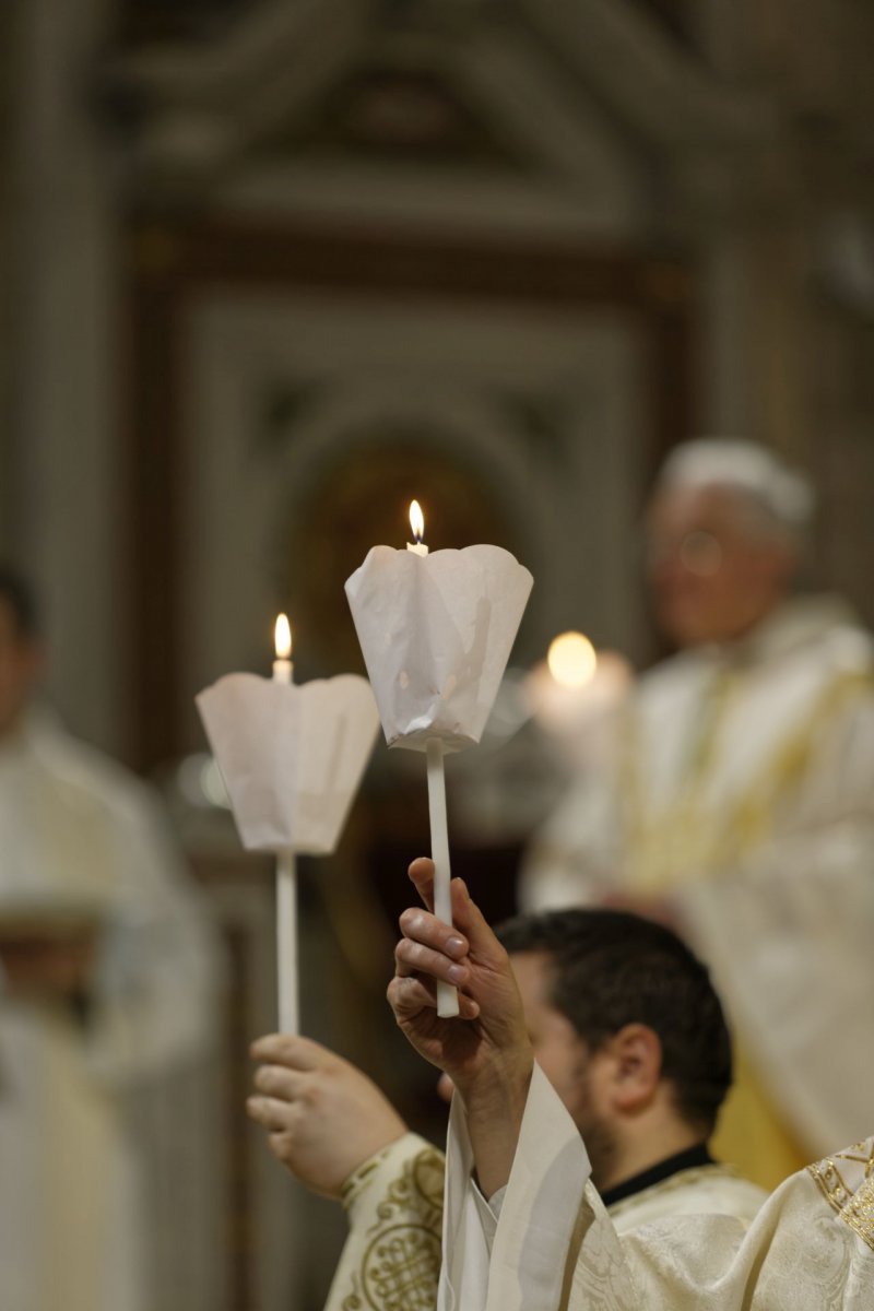 Messe pour la paix en union avec le pape François. © Yannick Boschat / Diocèse de Paris.