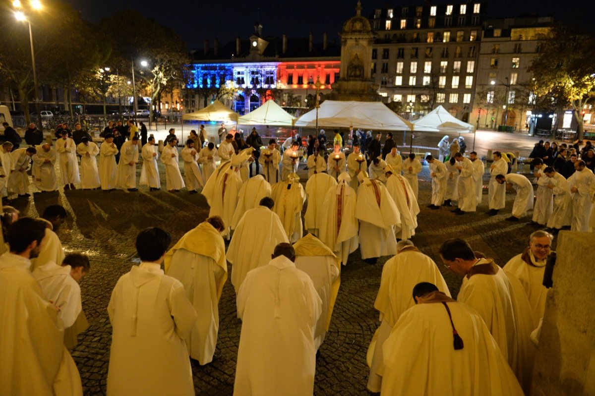 Messe des étudiants d'Île-de-France 2019. © Marie-Christine Bertin / Diocèse de Paris.