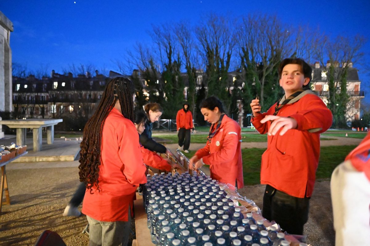 Rassemblement des lycéens 2026. © Marie-Christine Bertin / Diocèse de Paris.