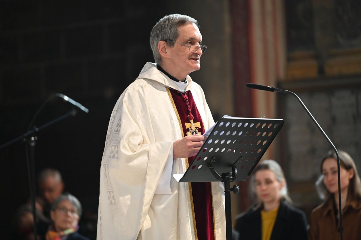 Ouverture de la phase de consultation du Concile provincial. © Marie-Christine Bertin / Diocèse de Paris.