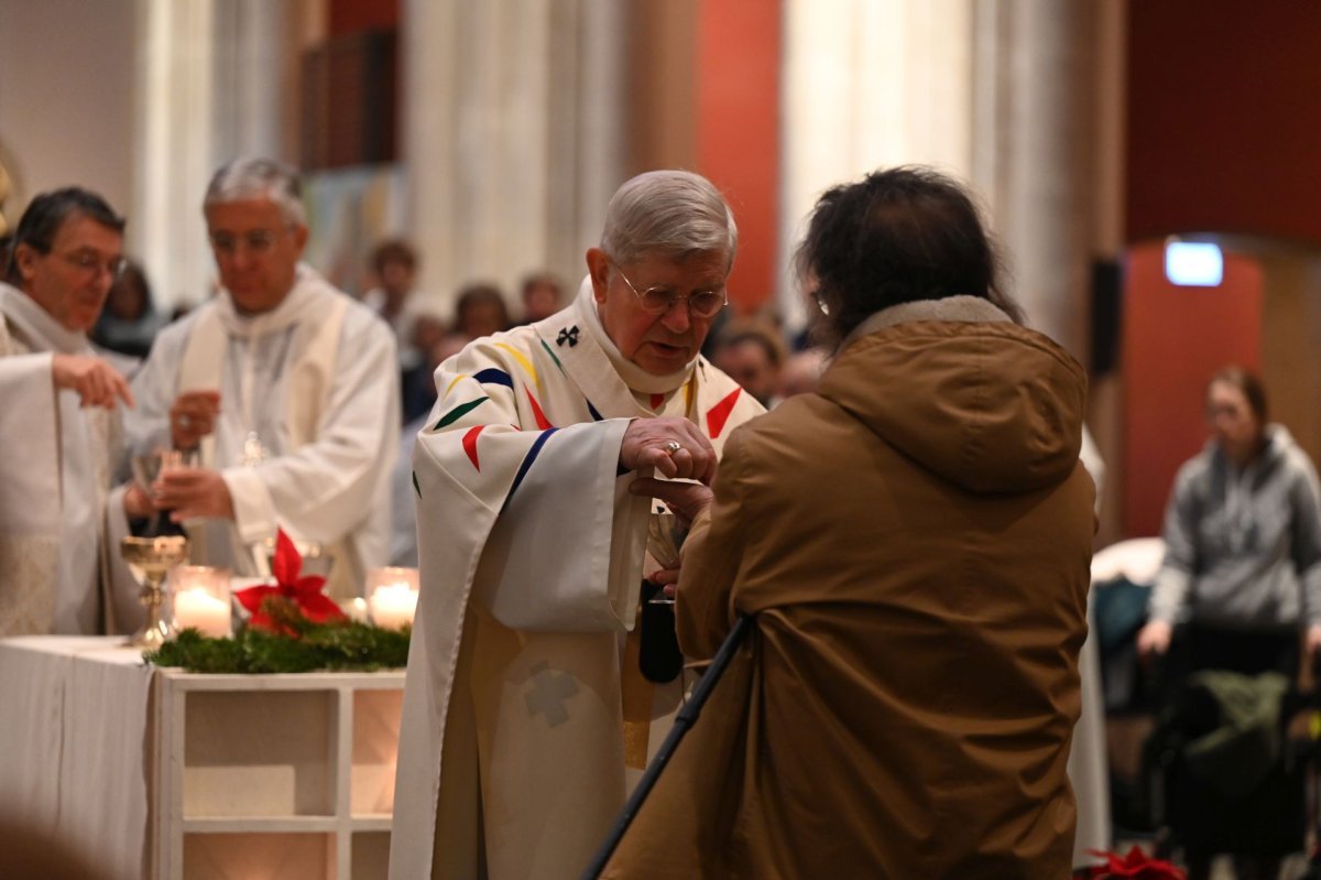 Messe à Saint-Ignace. © Marie-Christine Bertin / Diocèse de Paris.
