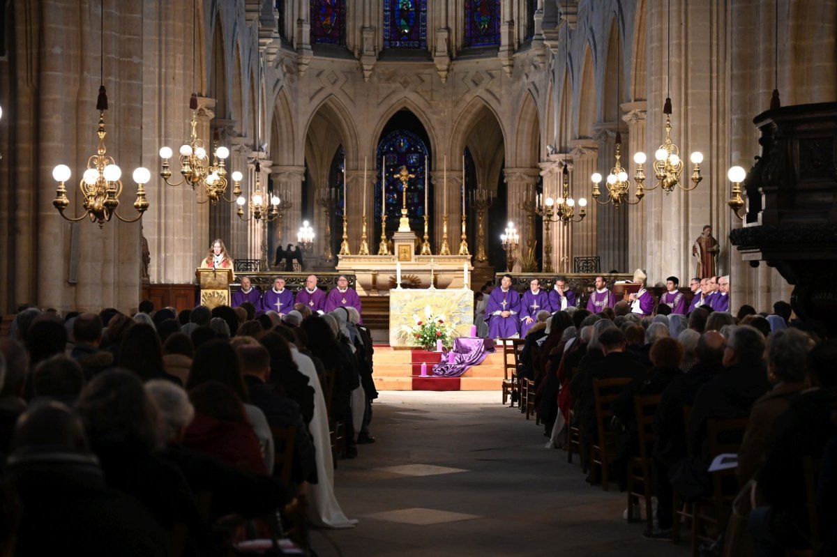 Inauguration d'un nouveau projet pour Saint-Germain l'Auxerrois. © Marie-Christine Bertin / Diocèse de Paris.