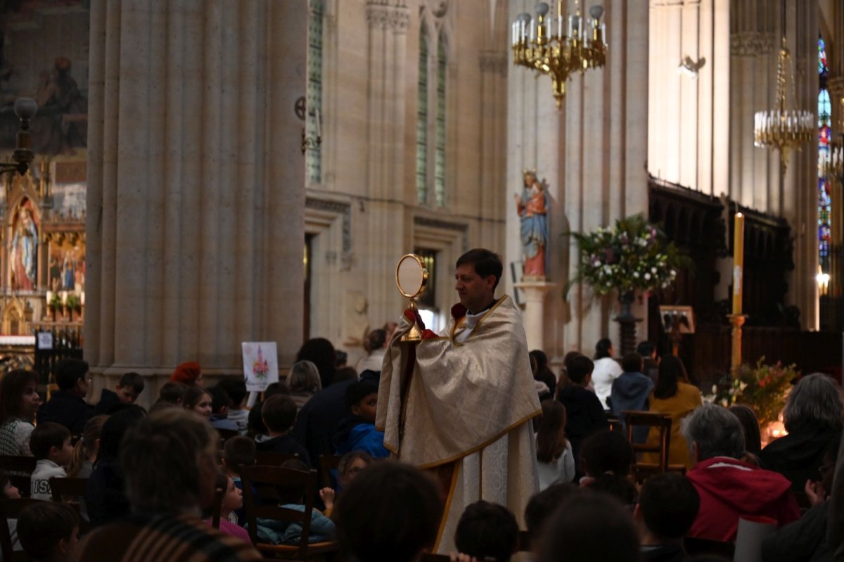 Rassemblement des CM1 2026. © Marie-Christine Bertin / Diocese de Paris.