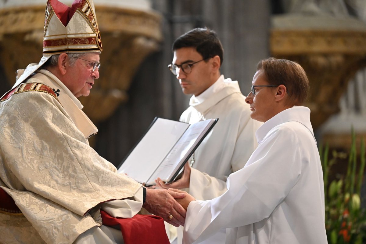 Ordinations des diacres permanents 2024. © Marie-Christine Bertin / Diocèse de Paris.