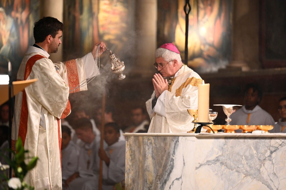 Ordination diaconale en vue du sacerdoce du 20 septembre 2025. © Marie-Christine Bertin / Diocese de Paris.