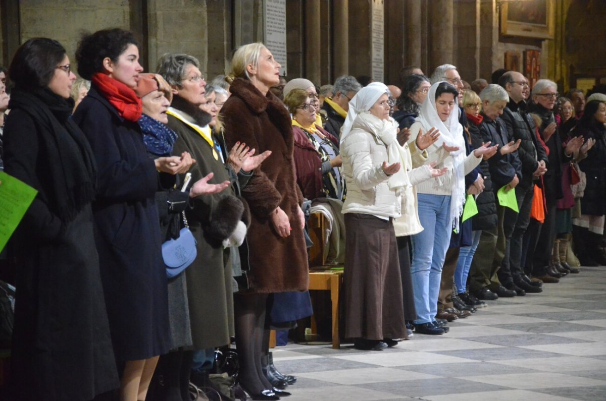 Neuvaine de sainte Geneviève. © Michel Pourny / Diocèse de Paris.