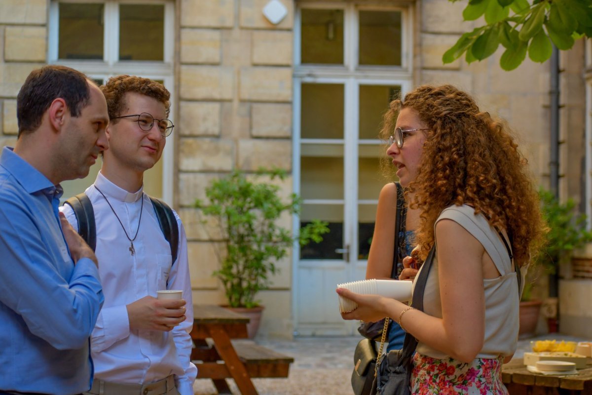 Soirée des Responsables. © Clémence Vecten - Diocèse Paris.