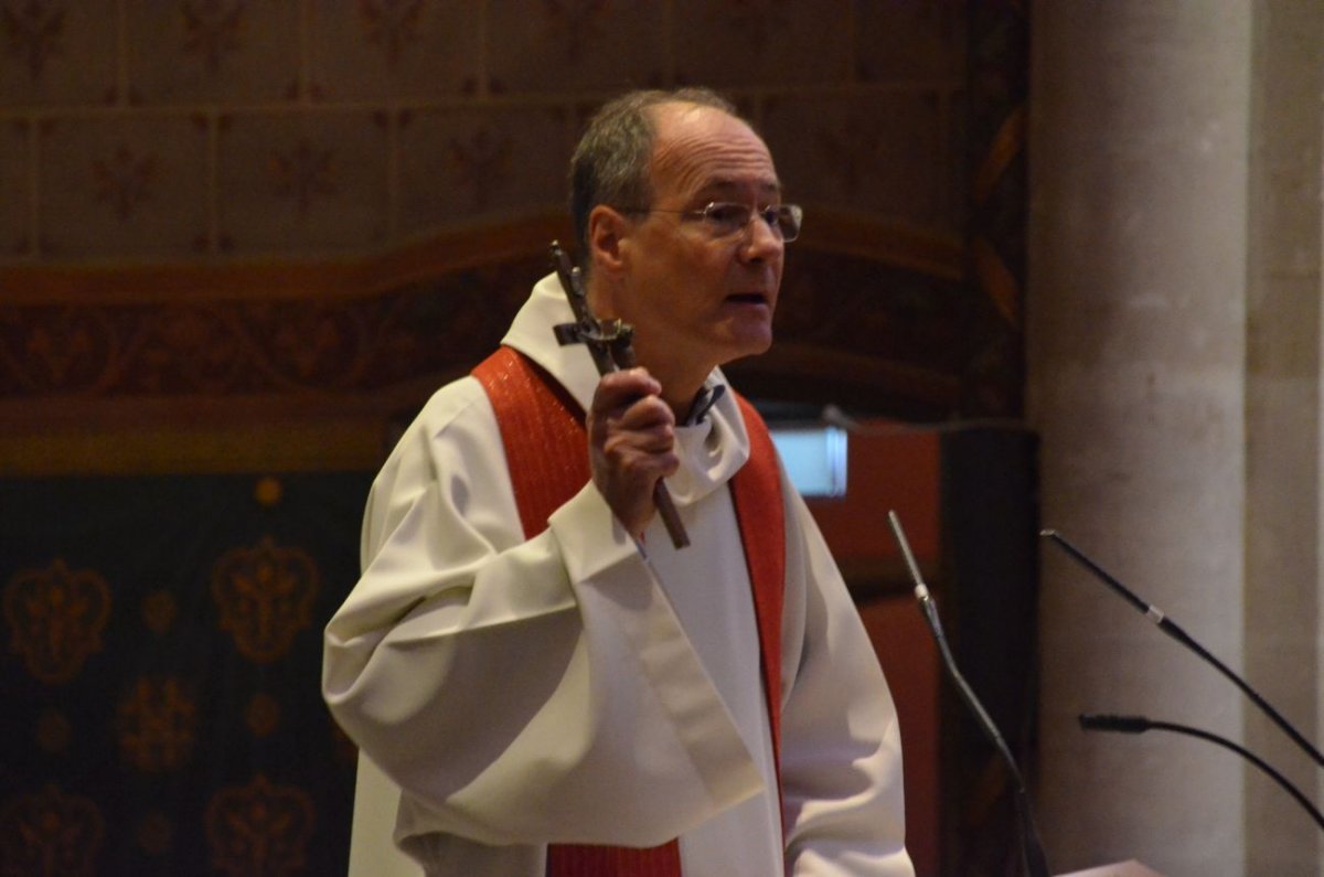 Hommage aux jésuites martyrs de la Commune de Paris en l'église (…). © Michel Pourny / Diocèse de Paris.