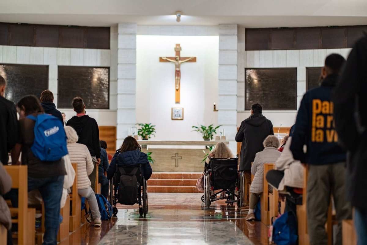 Jubilé des Pauvres à Rome avec Fratello. © Marine Clerc.