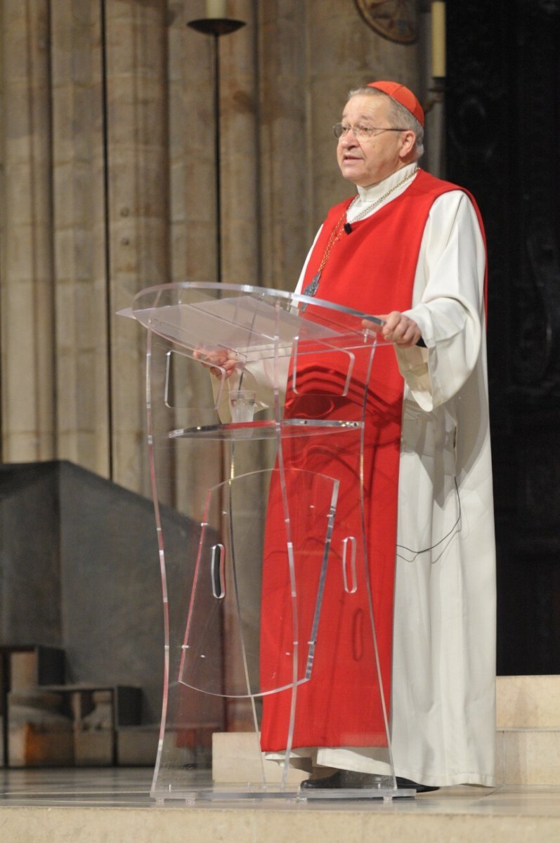 25 septembre 2010, lancement de Paroisses en mission à Notre-Dame de Paris. © Trung Hieu Do.