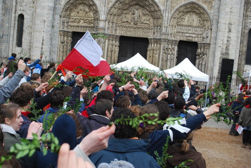 75ème pèlerinage de Chartres. 