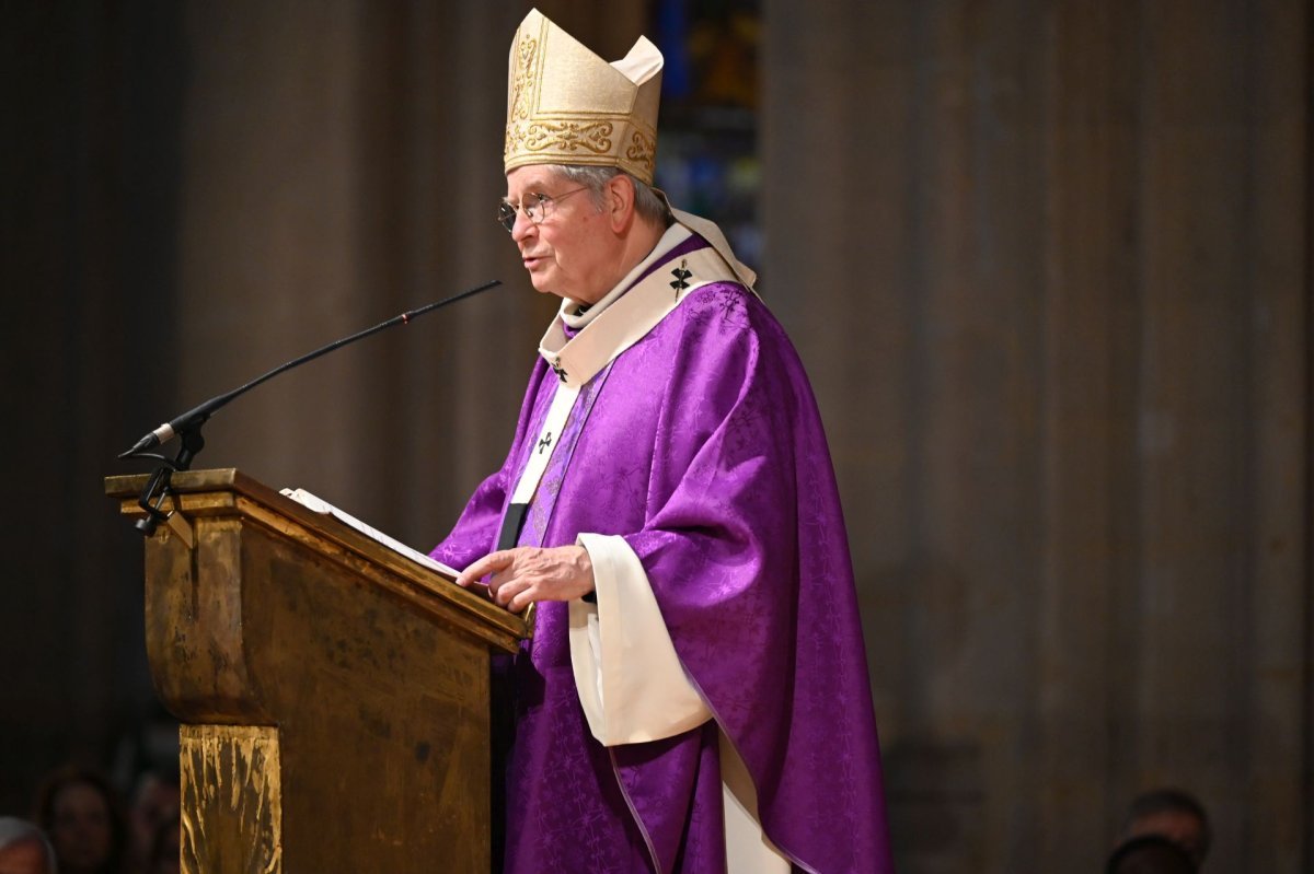 Inauguration d'un nouveau projet pour Saint-Germain l'Auxerrois. © Marie-Christine Bertin / Diocèse de Paris.