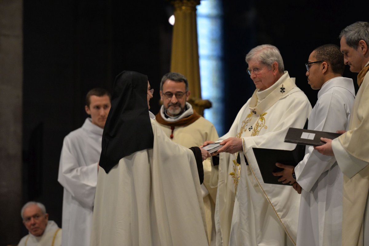 Messe chrismale 2023 à Saint-Sulpice. © Marie-Christine Bertin / Diocèse de Paris.