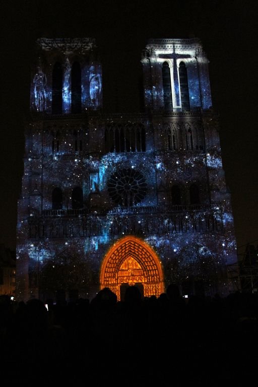 Le Parvis des Gentils le 25 mars 2011 à Notre-Dame de Paris. Photo Yannick Boschat 