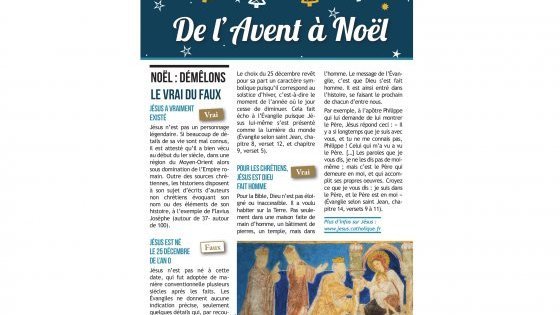 Le petit journal “De l'Avent à Noël”