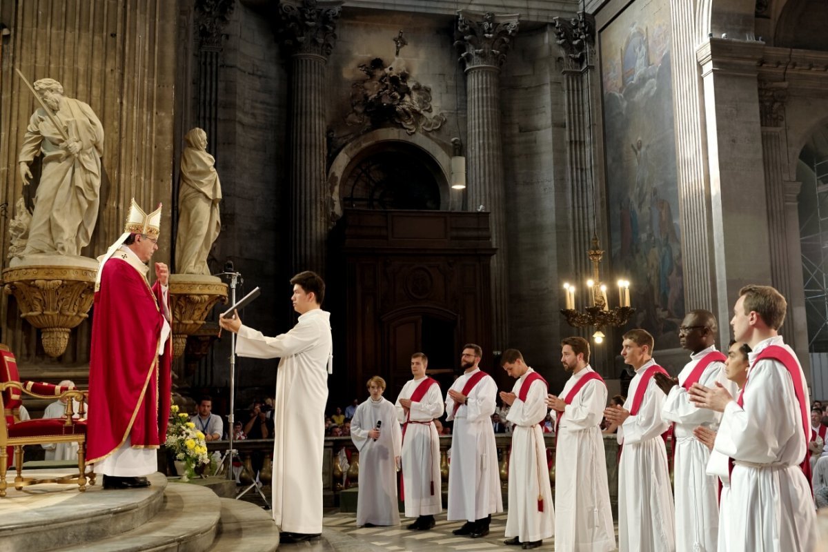 Ordinations sacerdotales 2019. © Trung Hieu Do / Diocèse de Paris.