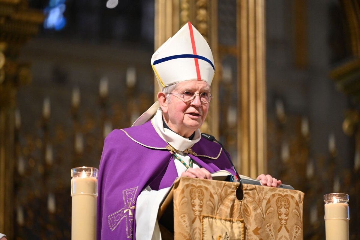 Appel décisif des jeunes catéchumènes 2026. © Marie-Christine Bertin / Diocèse de Paris.