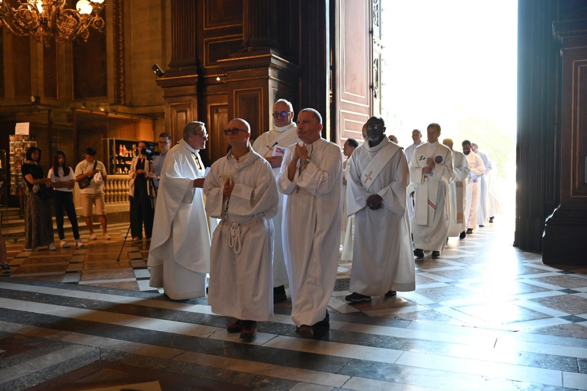 Messe d'ouverture de la Route extra-ordinaire, à l'occasion des (…). © Marie-Christine Bertin / Diocèse de Paris.