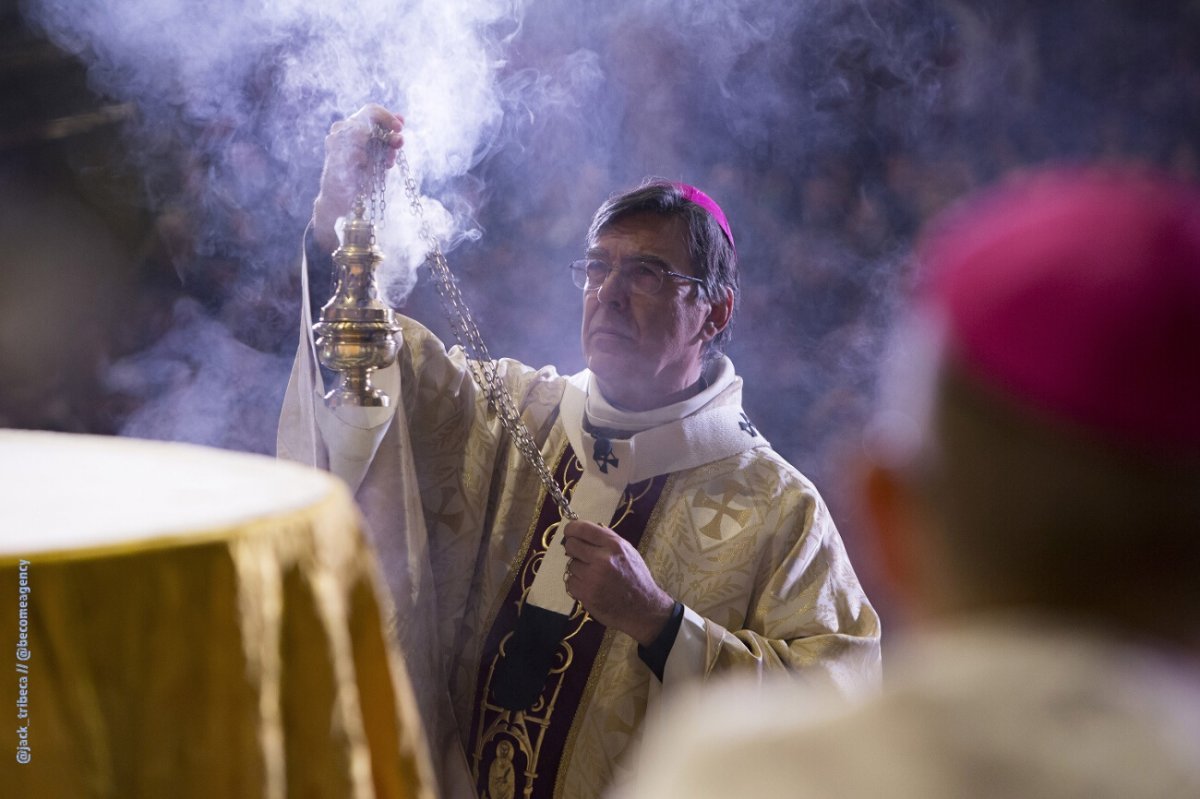 Mgr Michel Aupetit, archevêque de Paris. © @jack_tribeca // @becomeagency.