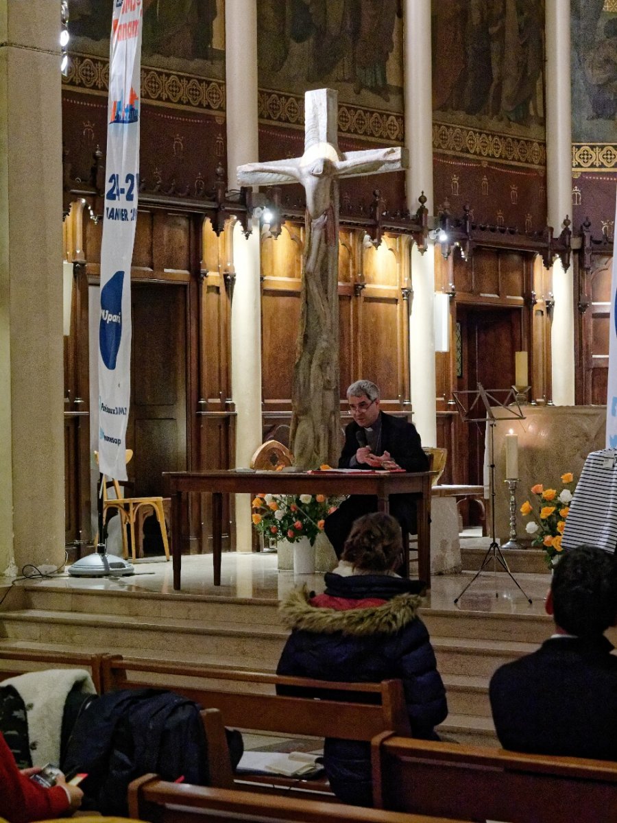 Mgr Denis Jachiet, évêque auxiliaire. © Yannick Boschat / Diocèse de Paris.