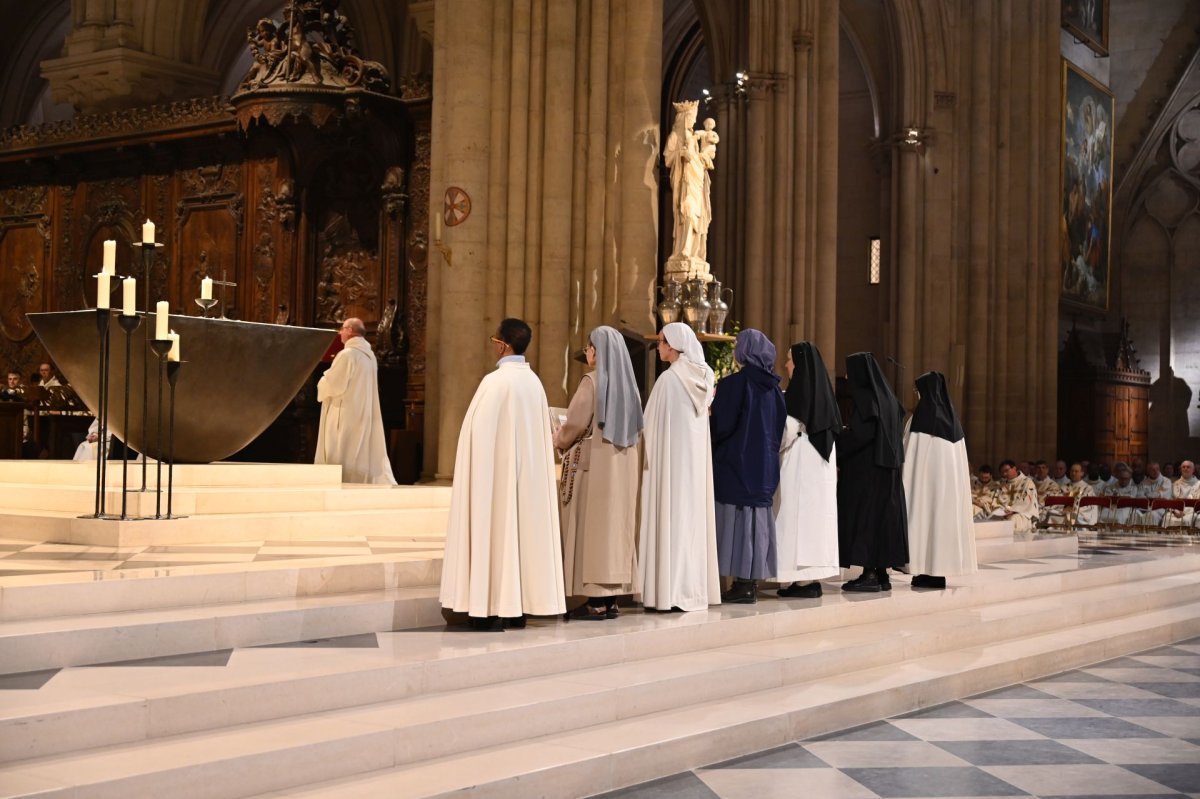 Messe chrismale 2026. © Marie-Christine Bertin / Diocèse de Paris.