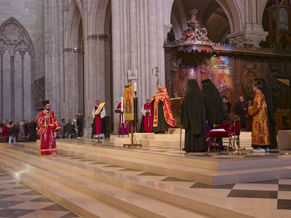 Vêpres orthodoxes 2025. © Yannick Boschat / Diocèse de Paris.