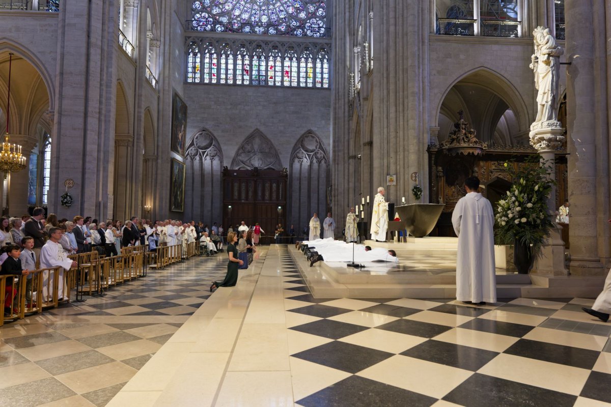 Ordinations des diacres permanents 2026. © Yannick Boschat / Diocèse de Paris.