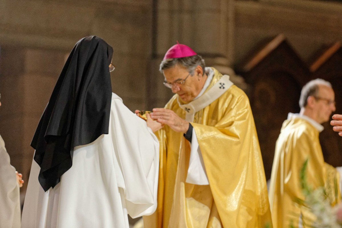 Messe d'ouverture du Jubilé du Sacré-Cœur de Montmartre. © Yannick Boschat / Diocèse de Paris.